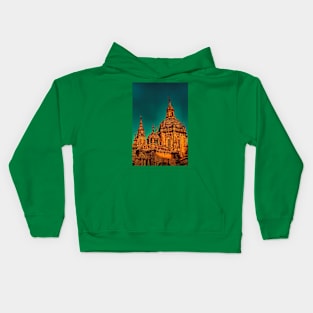 Spain. Santiago de Compostela. Cathedral. Another Detail. Kids Hoodie